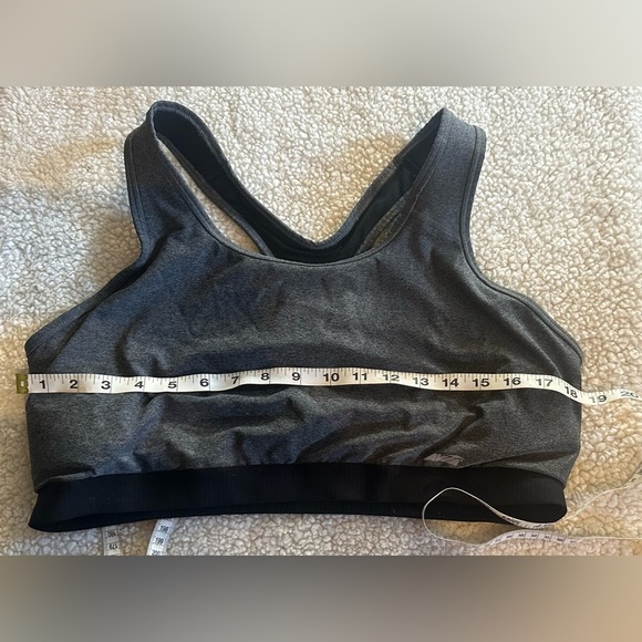Avia Women’s Gray/Black Sports Bra with removable Padding size XXXL 3X - Picture 4 of 6